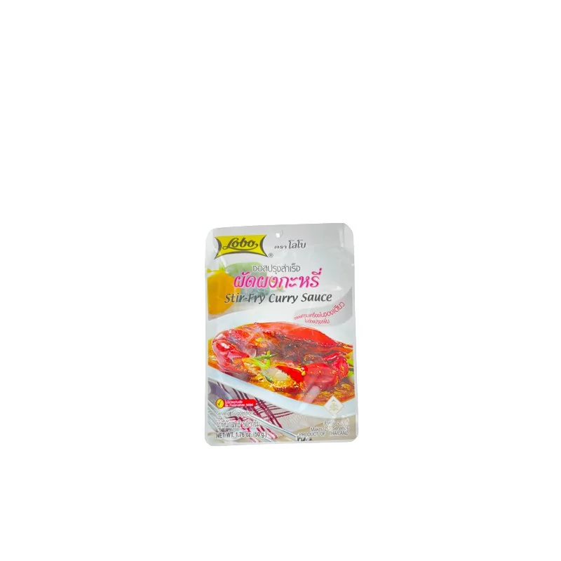 Sauce curry pour wok LOBO 50g Thailande