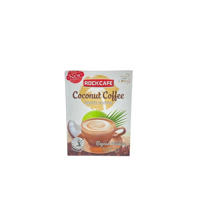 Café à la noix de coco 3en1 ROCKCAFE 240g Vietnam Café à la noix de coco 3en1 ROCKCAFE 240g Vietnam