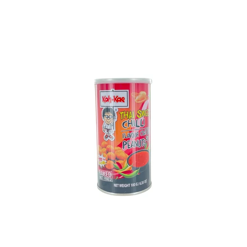 Cacahuète saveur Thai piment doux KOH-KAE 180g Thailande Cacahuète saveur Thai piment doux KOH-KAE 180g Thailande