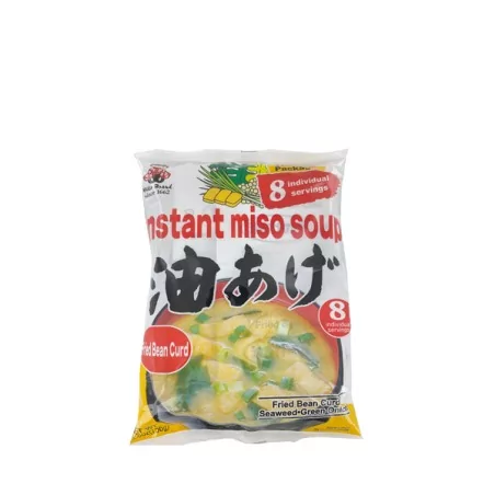Soupe miso instantanée au tofu frit MIKO 156g Japon