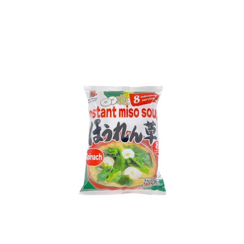 Soupe miso instantanée au épinard MIKO 152g Japon