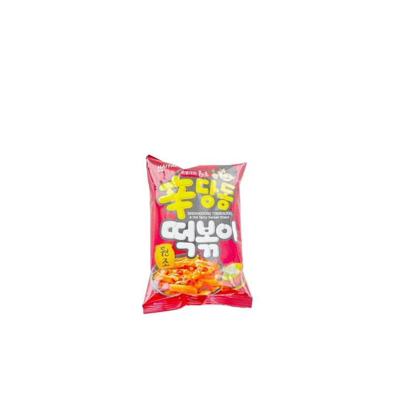 Cracker de blé tteokbokki HAITAI 110g Corée Cracker de blé tteokbokki HAITAI 110g Corée