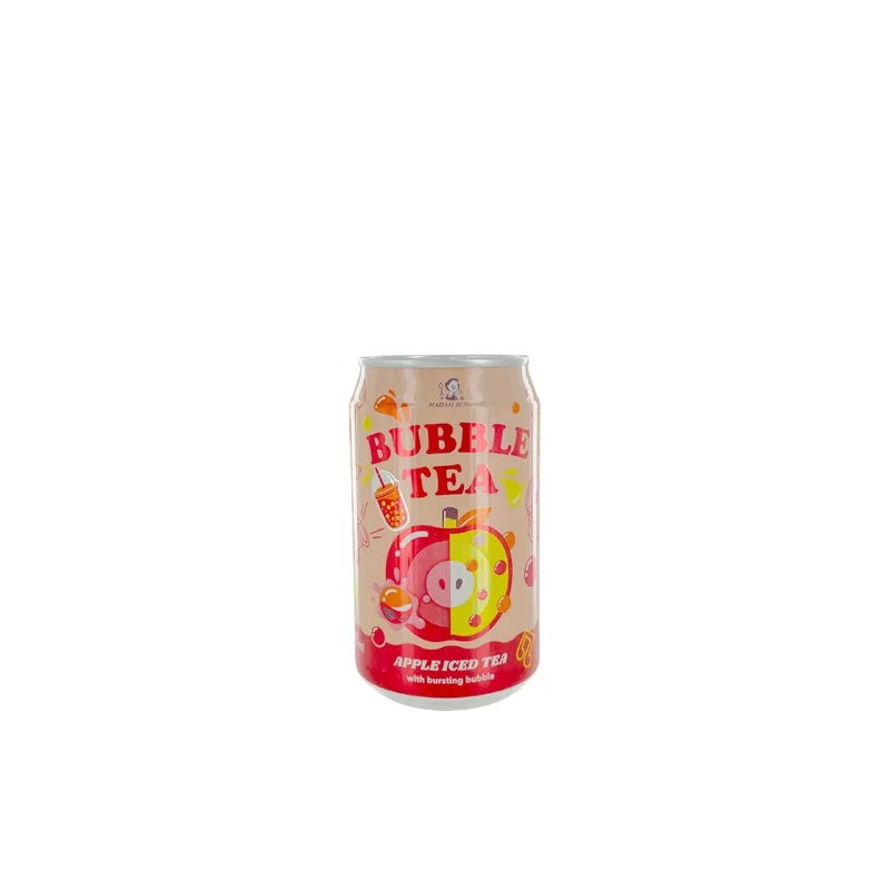 Buble tea thé glacé pomme HONG 320ml Taiwan Buble tea thé glacé pomme HONG 320ml Taiwan