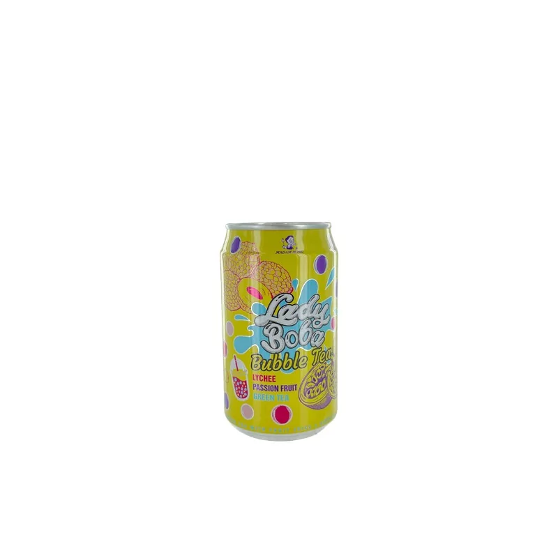 Buble tea thé vert litchi fruit passion HONG 320ml Taiwan Buble tea thé vert litchi fruit passion HONG 320ml Taiwan
