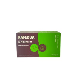 Café soluble saveur lait de coco KAFEDUA 160g Vietnam