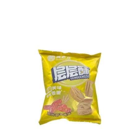 Snack tuiles saveur épicé HUANGLAOWU 60g Chine