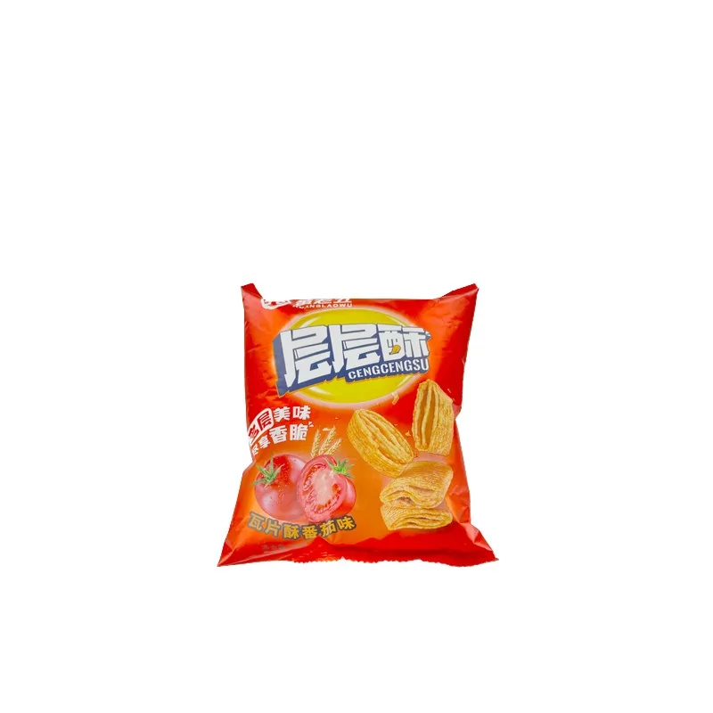 Snack tuiles saveur tomate HUANGLAOWU 60g Chine