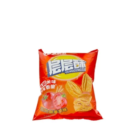 Snack tuiles saveur tomate HUANGLAOWU 60g Chine