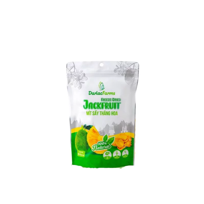 Chips de fruit de jacquier liophilisé 57g Vietnam Chips de fruit de jacquier liophilisé 57g Vietnam