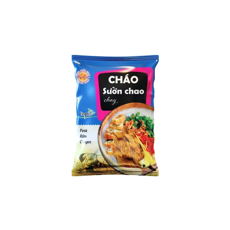 Soupe de riz végétarienne Suon Chao Chay Au Lac 55g Vietnam Soupe de riz végétarienne Suon Chao Chay Au Lac 55g Vietnam