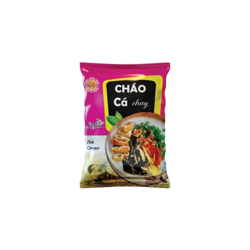Soupe de riz poisson végétarienne AU LAC 60g Vietnam Soupe de riz poisson végétarienne AU LAC 60g Vietnam