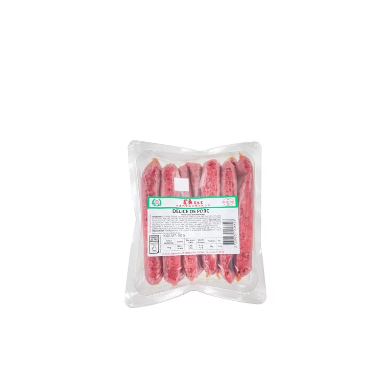Delice de porc EURASIE FRERES 500g France - FRAIS