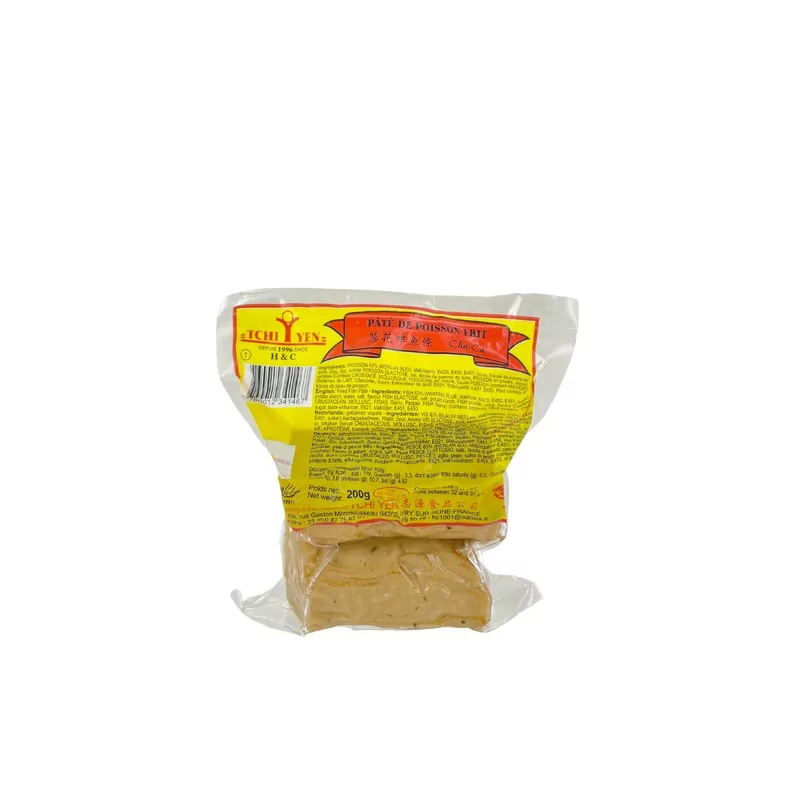 Pate de poisson frit TCHI YEN 200g France - FRAIS Pate de poisson frit TCHI YEN 200g France - FRAIS