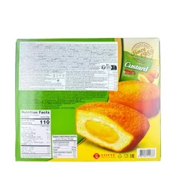 Gateau custard LOTTE 276g Corée