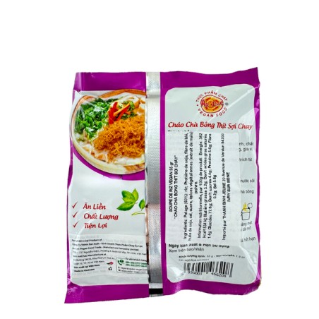 Zuppa di riso vegetariana Cha Bong Thit Soi Chay Au Lac 55g Vietnam
