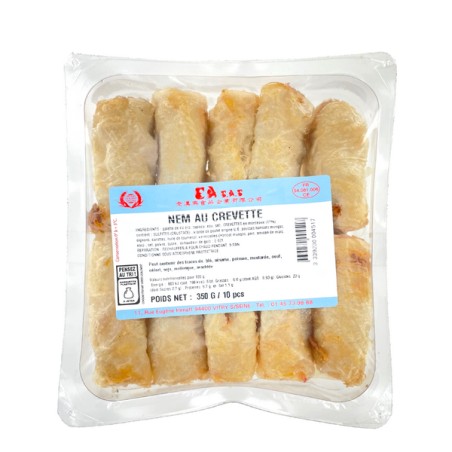 Nem au crevette 10 pièces EURASIE FRERES 350g France - FRAIS
