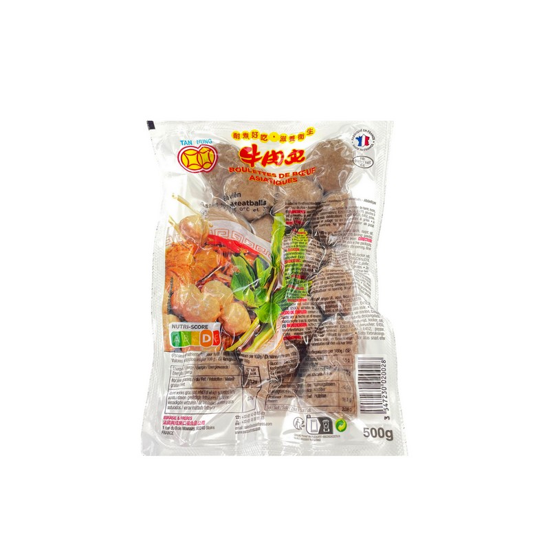Boulette boeuf EURASIE FRERES 500g France - FRAIS