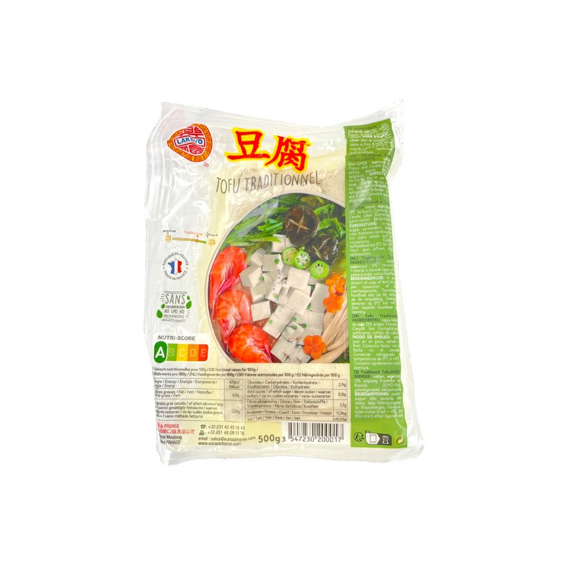 Tofu sous vide EURASIE FRERES 500g France- FRAIS