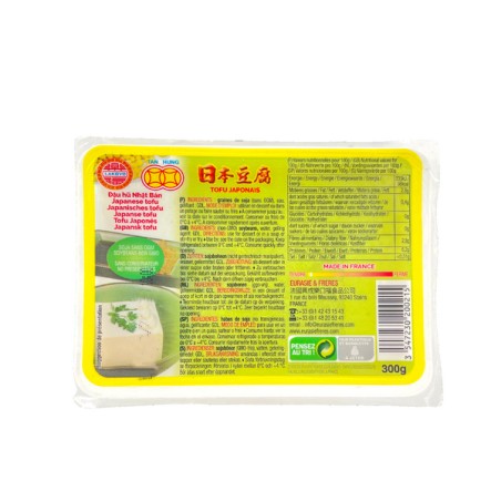 Tofu japonais extra EURASIE FRERES 300g France  - FRAIS