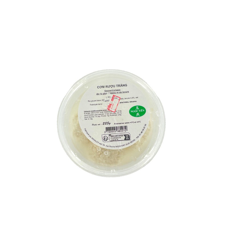 Dessert à la base de riz gluant blanc et de levure NGOC YEN 250g France - FRAIS