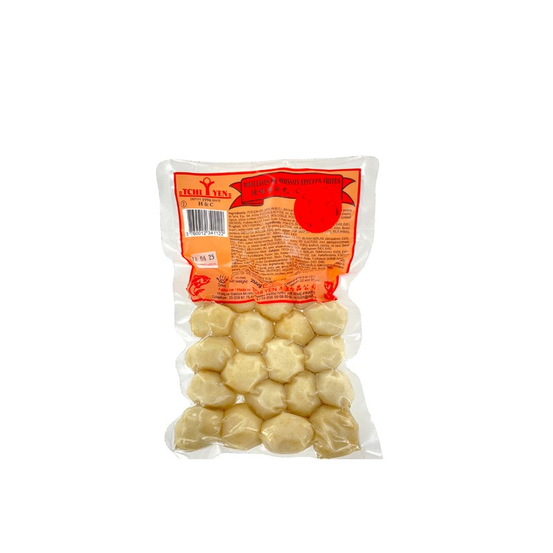Boulettes de poissons épicés frites TCHI YEN 200g France - FRAIS