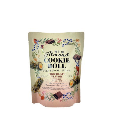 Biscuit cookie roule amande choco 80g Taiwan