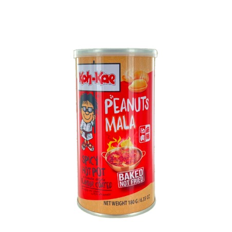 Cacahuète saveur Mala fondue pimenté KOH-KAE 180g Thailande