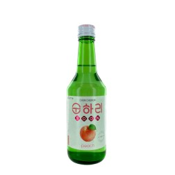 Bien Chamisul Soju de Pesca JINRU 360ml 12° Corea