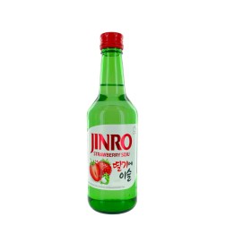 Saké Chamisul soju fraise 350ml 13° Corée