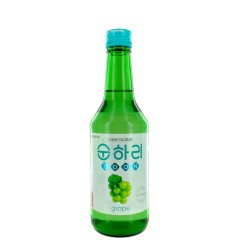 Saké Chamisul soju raisin vert 350ml 13° Corée