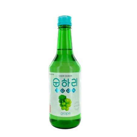 Sake Chamisul soju uva verde 350ml 13 ° Corea