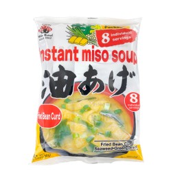 Soupe miso instantanée au tofu frit MIKO 156g Japon