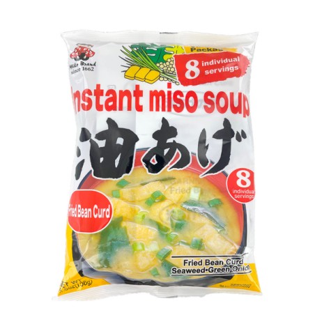 Soupe miso instantanée au tofu frit MIKO 156g Japon