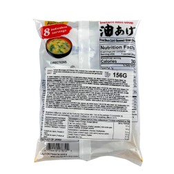 Soupe miso instantanée au tofu frit MIKO 156g Japon