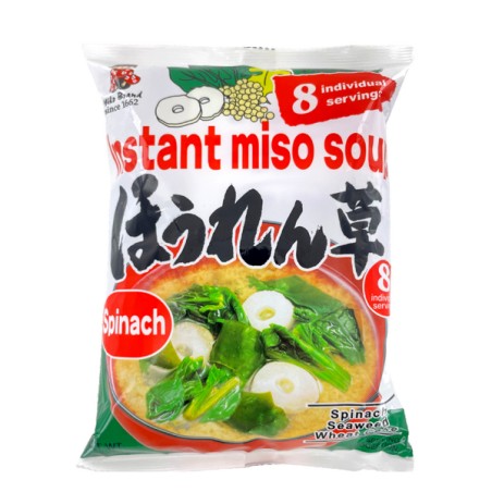 Soupe miso instantanée au épinard MIKO 152g Japon