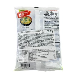 Soup miso instantanée aux ciboules MIKO 155g Japon