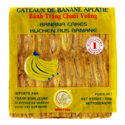 Banane aplatie carrée DRAGON OR 200g Vietnam
