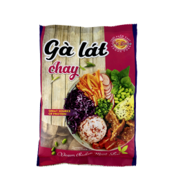 Preparación vegetariana pollo Emincé Ga Lat Chay AU LAC 100g Vietnam
