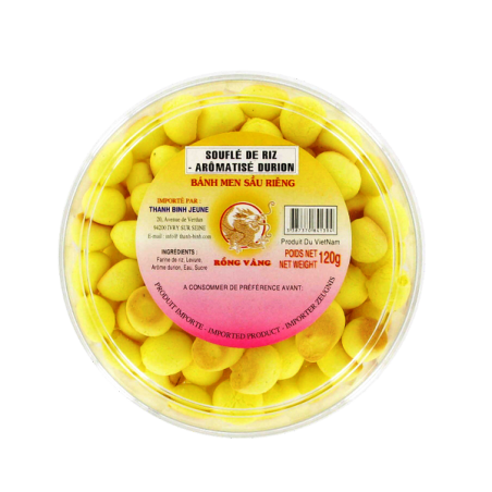Puffed rice durian DRAGON GOLD 120g Vietnam