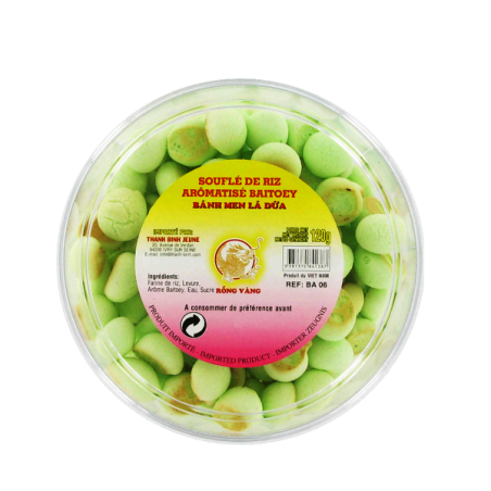 Puffed rice baitoey DRAGON GOLD 120g Vietnam