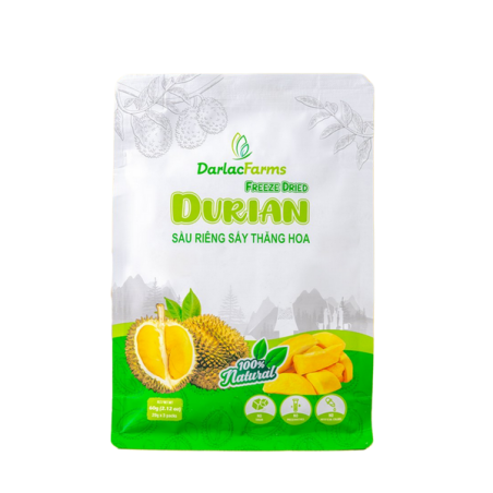 Chips de durian lyophilisés Sau Rieng Say 57g Vietnam