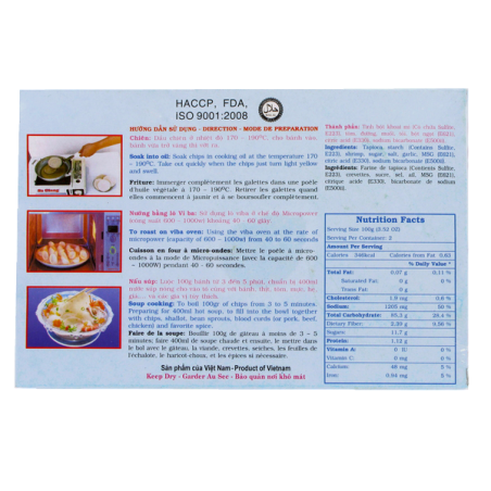 Beignet de crevette SA GIANG 200g Vietnam