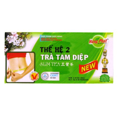 Slim tea Tam Diep n°2 HUNG PHAT 60g Vietnam