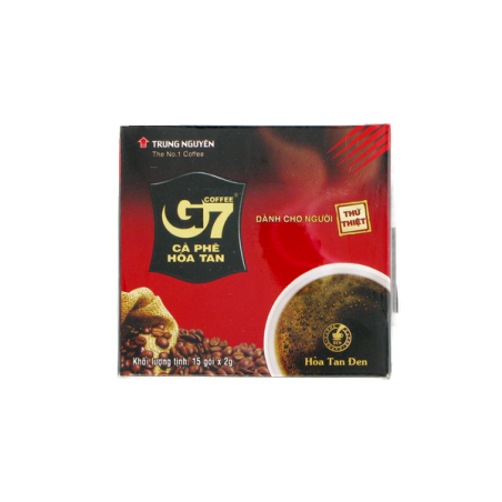 Café noir soluble G7 Trung Nguyên 30g Vietnam