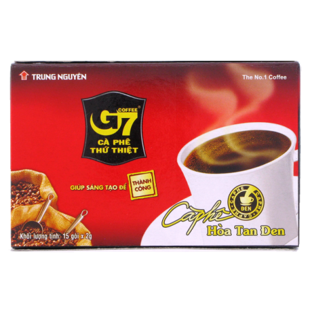 Schwarzer kaffee, löslich noir TRUNG NGUYEN 30g Vietnam