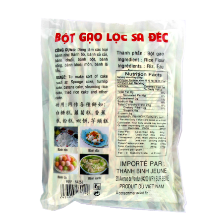 Amidon de riz moulu DRAGON OR 400g Vietnam