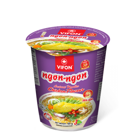 Soup noodle chicken Bowl NGON NGON VIFON 60g Vietnam