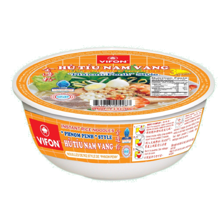 Zuppa di vermicelli di Phnom Penh ciotola VIFON 70g Vietnam