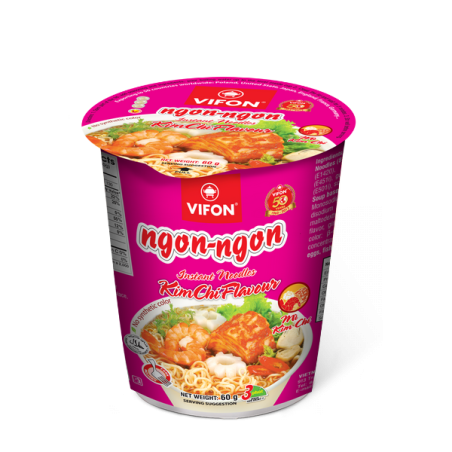 Soupe nouille kimchi bol VIFON 60g Vietnam