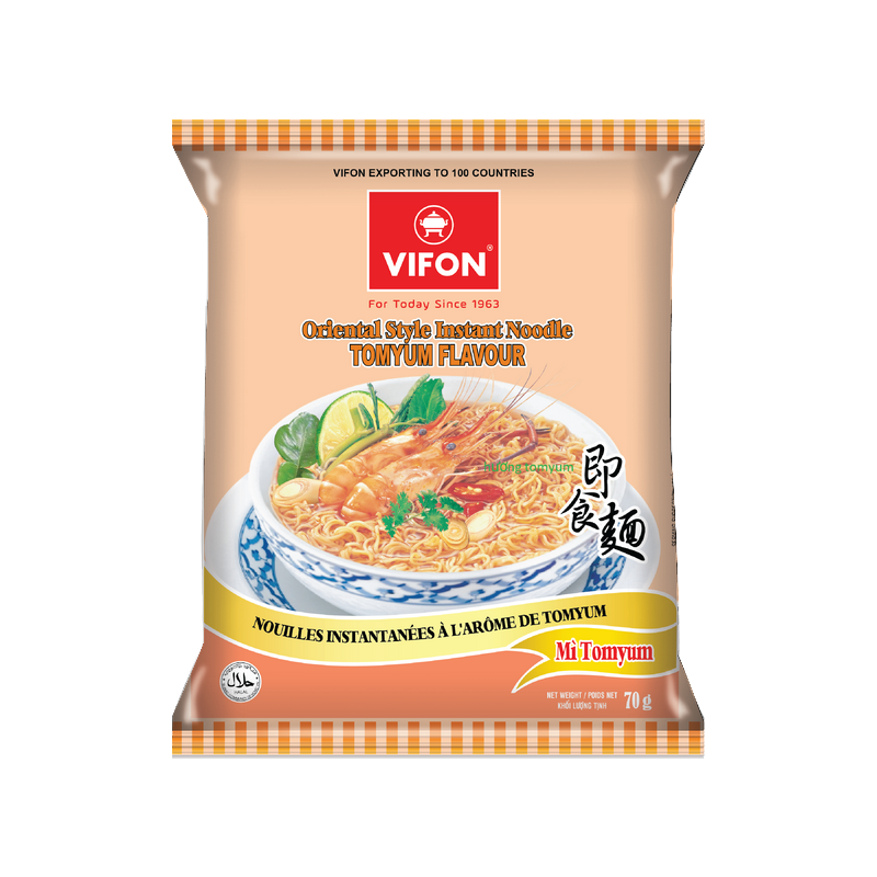 Soupe nouille tom yum VIFON 70g Vietnam
